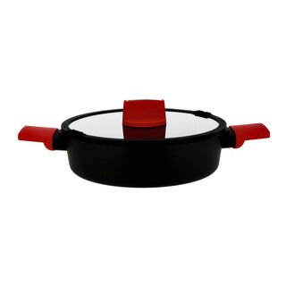 Non Stick Low Casserole With Soft Touch Handles