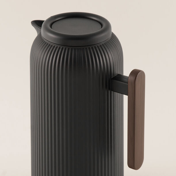 Dallaty Black Plastic Thermos 1L image number 3