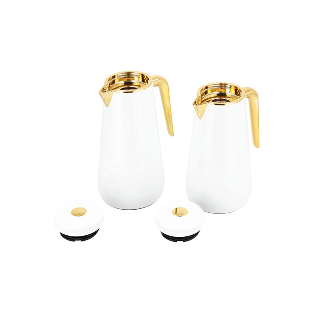 2 Pcs Steel Vacuum Flask Set image number 2