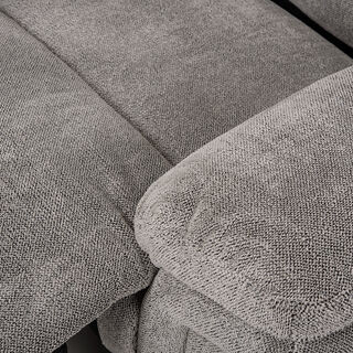 Recliner Armchair 1 Seater Ash 