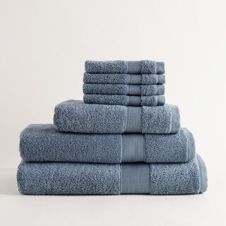 Boutique Blanche Light Blue Cotton Bath Towel 140*70 cm