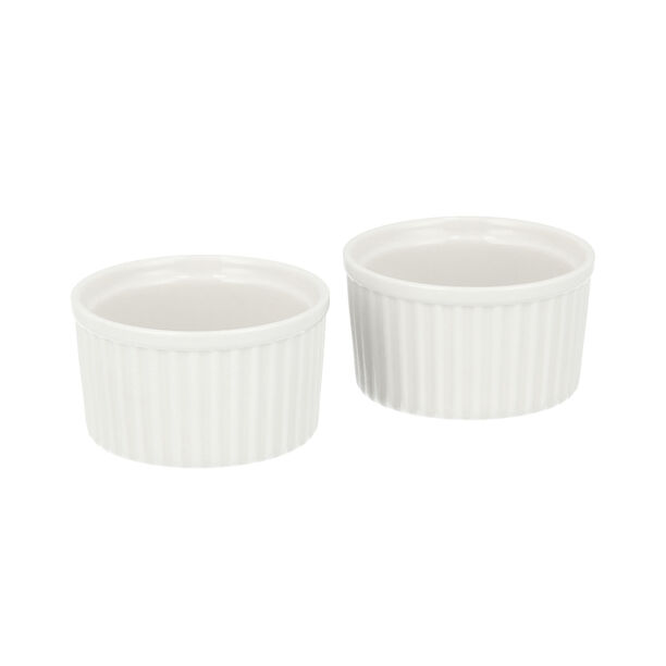 2 Pcs Porcelain Round Ramekin image number 1