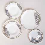 La Mesa Dinner Set 18 Pieces Gold Leaf  image number 0