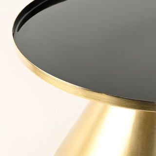 Homez Side Table Metal Gold, 50*50*31Cm