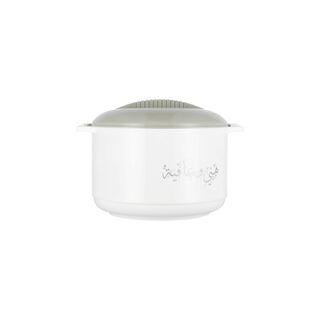 3Pcs Alberto Food Warmer Set White Color