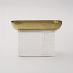 Luster Collection La Mesa Serving Platter Stainless Steel & Acrylic, Medium image number 2