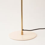 هومز مصباح طاولة من معدن وخشب، ذهبي 26*26*55سم image number 3