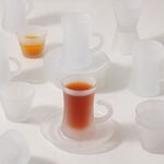 دلتي طقم شاي وقهوة 18 قطعة زجاجية image number 0