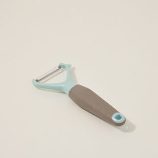 Alberto Peeler Stainless Steel Blade Blue & Brown