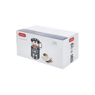 Alberto black plastic coffee roaster 1400W, 100g
