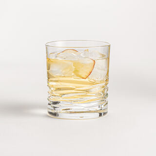 RCR 2 pc crystal tumblers set 290 ml Wave dof collection