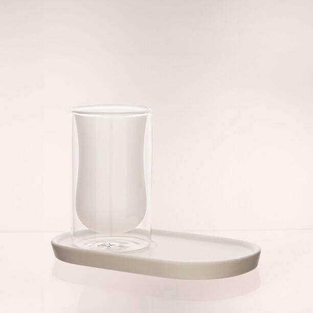 Rio porcelain 12pcs double glass tea set image number 0