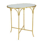 Bamboo Round Side Table image number 1
