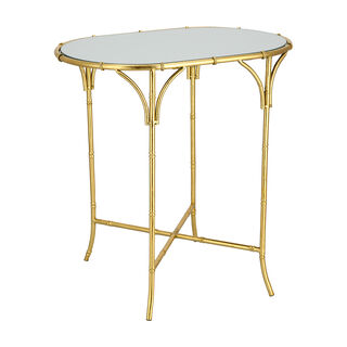 Bamboo Round Side Table