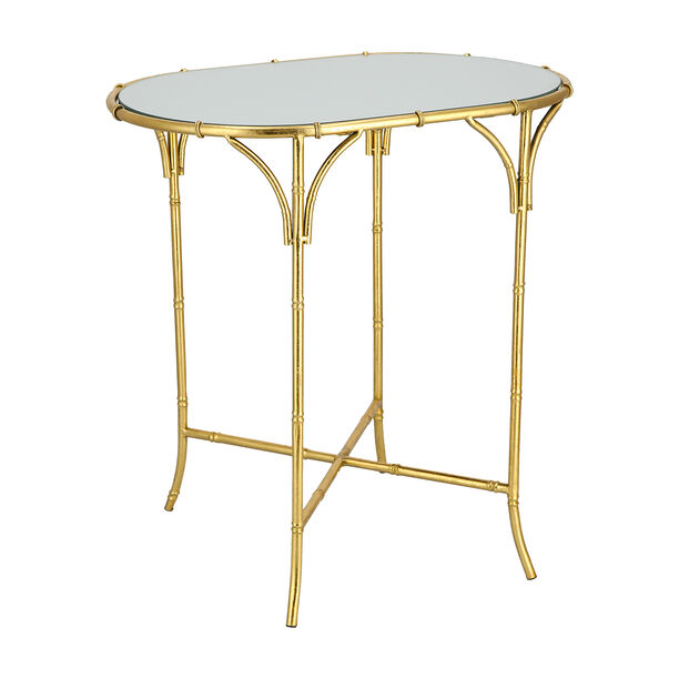 Bamboo Round Side Table image number 1