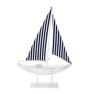 Home Accent "Ship" "Blue Fish"