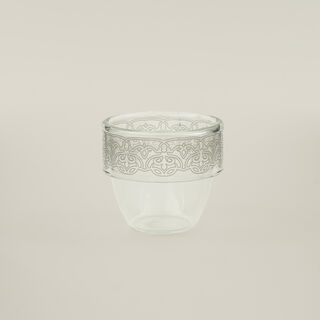 Dallaty glass coffee cup set 6pcs
