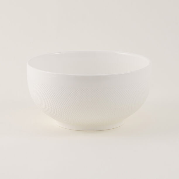 وعاء خلط سيراميك البرتو نقش أبيض سعة 3.2 لتر image number 0