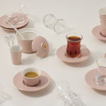 Zukhroof 28Pc Porcelain Tc Set Pink Serve 6 image number 5