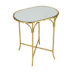 Bamboo Round Side Table image number 3