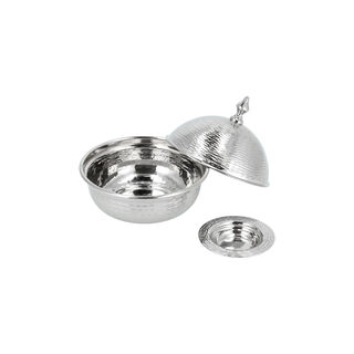 Date Bowl Steel Tamar Silver