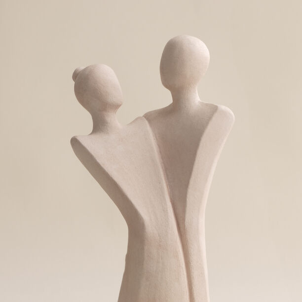 Homez off white resin woman sculpture 14.8*9.7*38.2 cm image number 1