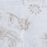 Cottage comfy floral 6pc comforter queen beige 200*240cm image number 3