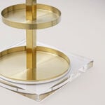 Luster Collection La Mesa Two Tier Stand, Gold, 30 cm image number 2