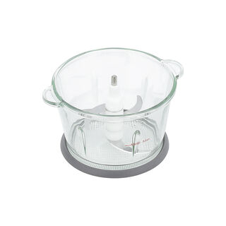 Alberto Steel Chopper 2 lt Glass Jar 300W