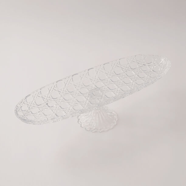 La Mesa large glass serving stand 50.5*15.7*12.9 cm image number 1