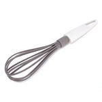 Alberto Plastic Whisk With Soft Hand Brown Blue image number 0