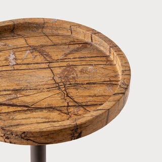 هومز طاولة مشروبات أردن، بني 28*28*62 سم