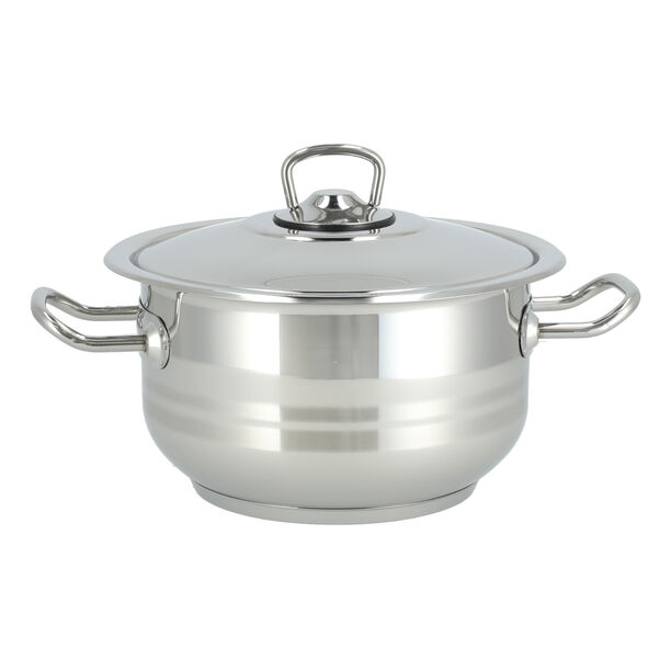 Alberto 7 piece stainless steel cookware set image number 2