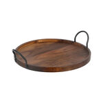 ACACIA ROUND SERVING TRAY image number 0