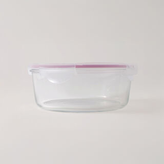 Glasslock round glass container 950ml