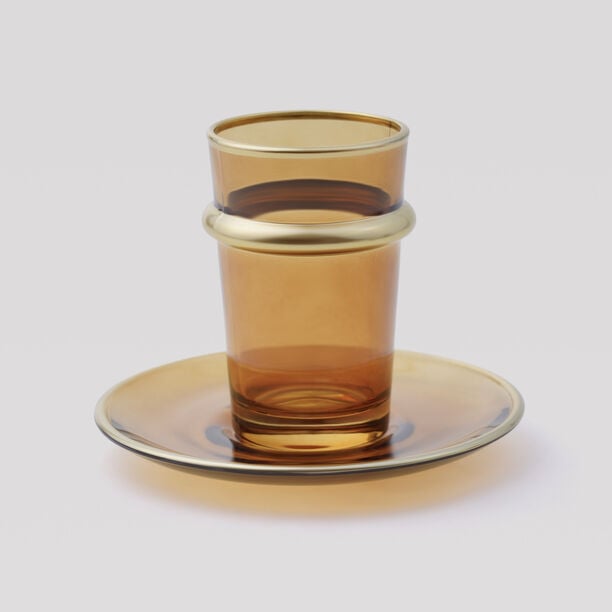 Dallaty Tea Set, Honey Color, 12 Pieces image number 0