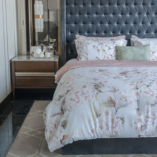6 Pcs King Size Comforter Set