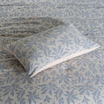 Boutique blanche cotton jacquard 3pc super king comforter set, 250*260cm, blue image number 6