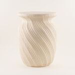 هومز مقعد ديكوري ريزن بلون كريمي 33.5*34*43.5 سم image number 1