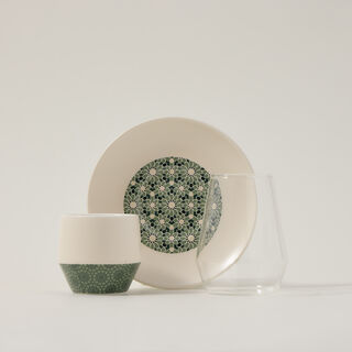 28 Pcs Arabic T&C Set Serve 6 Person Mosaic Theme