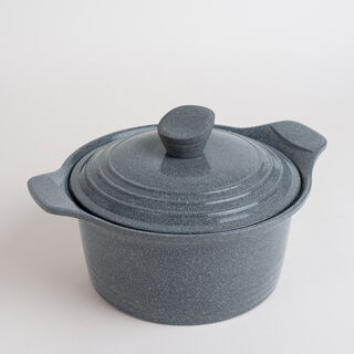 Alberto 7 Piece Ceramic Cookware Set Gray