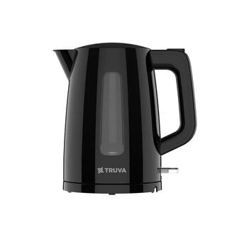 Truva Black Plastic Kettle, 1.7L