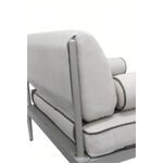 Homez Aluminiuminum Three Seater Sofa, Beige 182*80*66 Cm image number 2