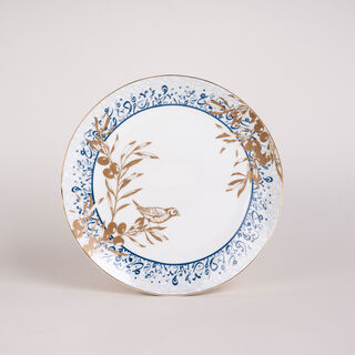 La Mesa blue porcelain 18 pc dinner set