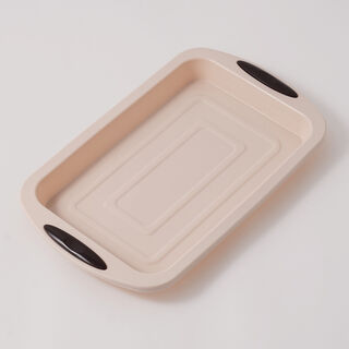 Alberto slilicone 11" cookie baking mold 34.5*21.5*3cm, beige