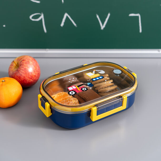 Stainless Steel Lunch Box 710Ml Tractor image number 0