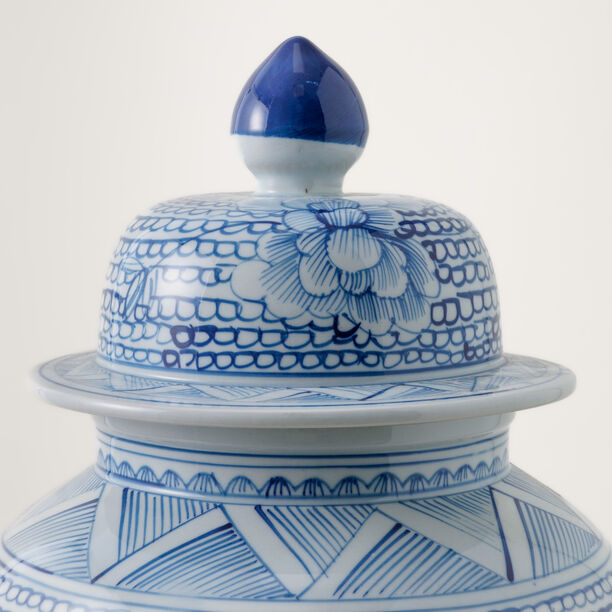 Blue ceramic decorative jar dia 56cm image number 3
