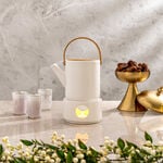 Dallaty white porcelain English tea pot image number 3