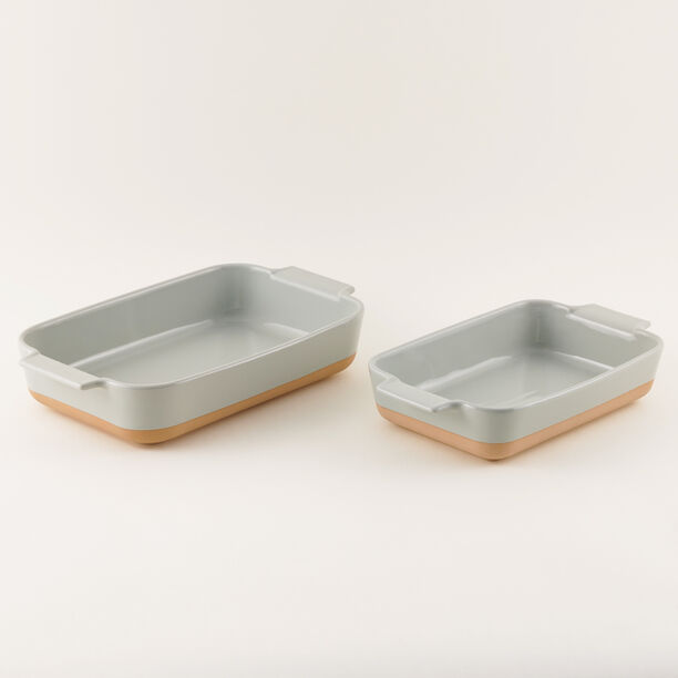 La Mesa 2 Pcs Oven To Table Set Stoneware Mint 30.9 Cm 35.5 Cm image number 1