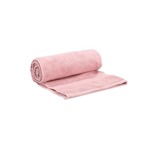 Zero Twist Cotton (4 Pcs Bath Towel Set) 50x90cm Pink image number 2